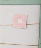 Fabric Linen Bulletin Board Large, 28 X 32 Green Wood Framed Pin Board - Image 5