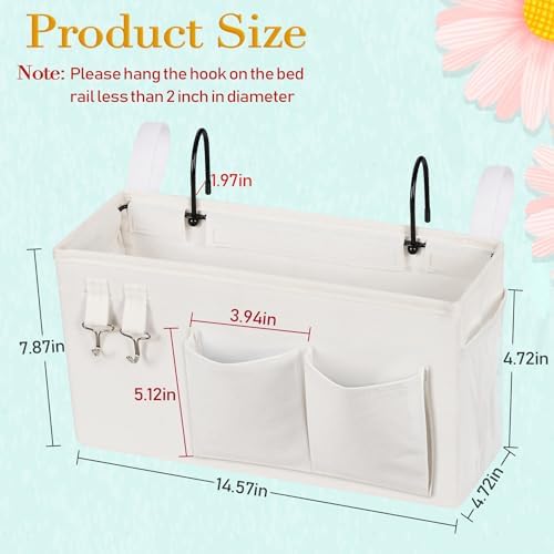 Bedside Caddy Bedside Storage Bag for Headboards/Bunk Bed - Image 4