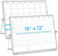 ONAVIA Desktop Weekly Calendar Whiteboard with Stand,16x12 Dry Erase Board by ONAVIA