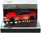 3D Calendar 2027, Tear-Away Desk Calendar, Paper Art Memo Pad, LED Light (High-Speed ​​Racing) - Image 2