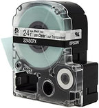 Epson LABELWORKS 224BCPX Label Tape - Black on Clear - 1" (24mm), 30ft - Image 3