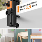 UBeesize 10" Ring Light with Overhead Phone Mount for Content Creation - Image 5