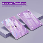 CISSOOK Case for 2022-2026 MacBook Air 15 inch M2 M3 M4 M5 Polka Dot - Image 2