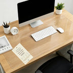 Clear Desk Mat, 19.7x37.5in PVC Desk Protector Pad,2mm by ACFBGFV