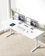 YSAGi Leather Desk Pad Protector, Office Desk Mat, Large Mouse Pad, Non-Slip PU Leather Desk Blotter, Laptop Desk Pad, Waterproof Desk Writing Pad for Office and Home (White,55" x 24") - Image 4