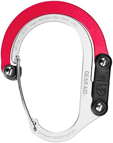 GEAR AID HEROCLIP Small Carabiner Gear Clip with 360° Swivel Hook - Image 2