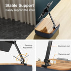 ERGONOV Lap Bean Bag Pillow Stand, 360° Tablet Holder with Adjustable Arm - Image 5
