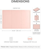 Fluxynara 35.4" x 23.6" Bulletin Board, Pink - Image 2