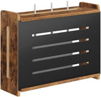 Homode Wooden WiFi Router Box Hider, Wall Mount Router Shelf by Homode