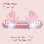 Kensington Duo Gel Loop Wrist Rest for Keyboard, Wrist Pad for Full Size Keyboard, Ergonomic Wrist Pad, Non-Skid Computer Pad with Wrist Support, Pink K62679WW, 17.7" x 3.7"x 0.9” - Image 4