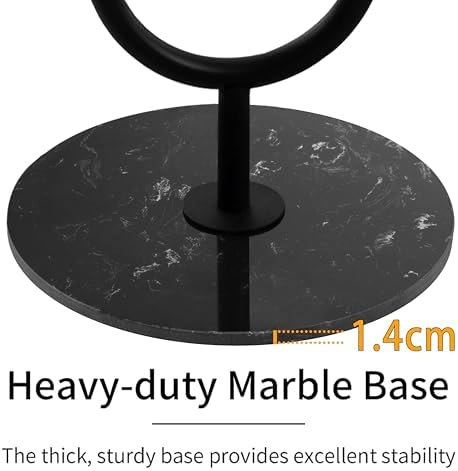 JIAYUEJU Coat Rack Freestanding with Table for Entryway (Black) - Image 5