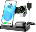 3-in-1 Charging Station for Samsung, Foldable Wireless Charger Stand by SMILESTATION