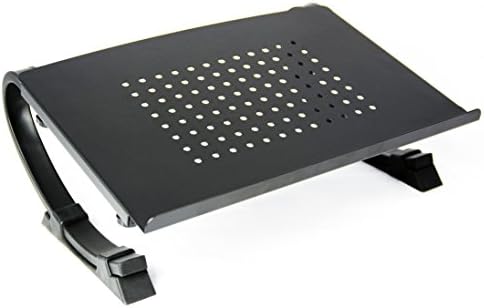 VIVO Black Fully Adjustable Curved Laptop, Notebook and Monitor Riser Stand STAND-V001N by VIVO