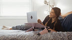 Uncaged Ergonomics Adjustable Laptop Stand for Desk, Cooling Riser (Pink) - Image 2