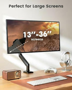 ErGear Single Monitor Arm for 13-36 Inch Screens, 22 lbs Capacity (Pack of 2) - Image 2