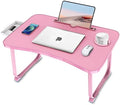 Fayquaze Lap Laptop Desk, Portable Foldable Laptop Bed Table with Storage Drawer and Cup Holder, Lap Desk Lap Bed Stand Tray Table Serving Tray for Eating, Reading and Working by FAYQUAZE