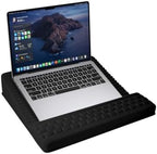 Laptop Stand with Wrist Rest, Reversible Lap Desk with Support by Unknown