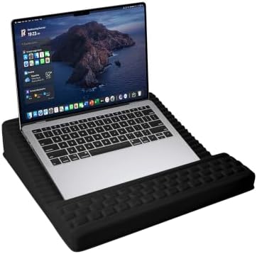 Laptop Stand with Wrist Rest, Reversible Lap Desk with Support by Unknown