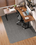 Modkin Extra Large Office Chair Mat for Hardwood Floor, 50" x 63", Grey by Modkin