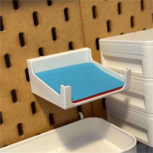 Sticky Note Dispenser Pegboard Mount Sticky Note Holder - Image 7