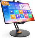 Portable Monitor Stand for Desk, Heavy Duty Adjustable Tablet Stand Holder by NINEFATICS