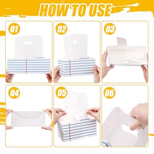Qinyoung Back to School Teacher Gift Set, Plastic Cups, 24 Sets, Line - Image 4