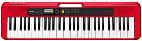 Casio CT-S200RD PPK 61-Key Premium Keyboard Pack with Stand, Headphones & Power Supply, Red - Image 2