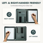 Padfolio Portfolio Binder, 3-Ring Binder with Zipper, Business Folder - Image 7