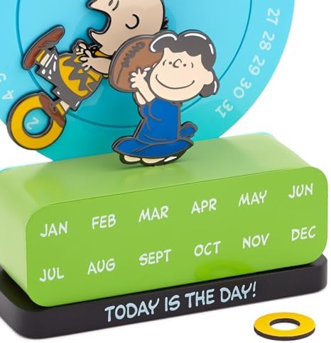 Hallmark Peanuts Magnetic Perpetual Calendar (Charlie Brown and Lucy) - Image 6