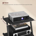 MAHANCRIS Floating TV Shelf, 2 Tier Projector Shelf for DVD Players - Image 5