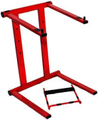ProX T-LPS600R RED Foldable Portable Laptop Stand W/Adjustable Shelf by ProX+Live+Performance+Gear+