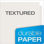 Oxford Twin-Pocket Folders, Textured Paper, Letter Size, White, Holds 100 Sheets, Box of 25 (57504EE) - Image 4
