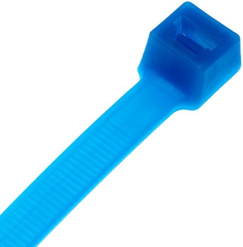 Panduit PLT2S-C76 Pan-Ty Locking Cable Tie, Standard, 7.4-Inch Length, Tefzel, Aqua (100-Pack) - Image 2