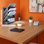 CanKing Metal File Organizer 4-Tier Clamp Desk and Wall Mount - Image 4