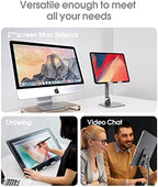 elitehood Aluminum iPad Stand for Desk, Ultra-Stable iPad Holder Stand - Image 5
