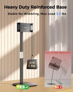Portable Monitor Stand for 15.6", Height Adjustable TabStand for Desk - Image 3