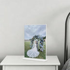 KOOLDE Acrylic Sign Holder 8.5x11 Inches 12 Pack T Shape Desktop Display Stand Vertical Double Sided Clear Table Menu Flyer Holder for Restaurants, Office, Shop, Wedding - Image 6