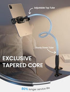 Lamicall Gooseneck Tablet Holder for Bed, Unique Tapered Flexible Arm - Image 2
