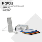 Durable Desktop Reference System, 10 Double-Sided Panels, Assorted Colors - Image 6