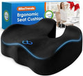 BlissTrends Memory Foam Seat Cushion for Office Chair & Car Seat, Black by BlissTrends