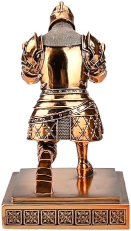 King's Guard Knight Pen Holder with a Letter Opener Desk Organizers Copper - Image 4