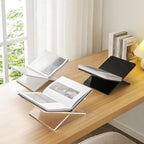 Acrylic Book Stand 11 x 7 x 6 in Large Open Book Display Stand - Image 3