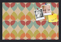 PinPix 24x16 inch Cork Bulletin Board. This Decorative Framed Pin Board Comes with Abstract Pattern in Color Design and Satin Black. Ideal for Home, Office Decor or School (PinPix-564) by PinPixBulletinBoards