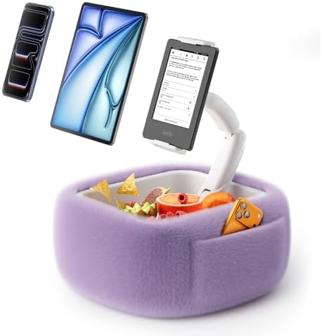 LULULOOK Tablet Pillow Stand for Kindle/iPad, Kindle Holder for Bed, Purple by LULULOOk