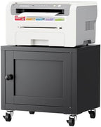Small Printer Stand with Storage, Mobile Printer Cart for Home Office by LVSTEEL