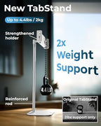 COOPER TabStand 20" Tall iPad Stand for Desk, Portable Monitor Stand Holder - Image 3