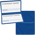 StoreSMART Metallic Blue Folding Business Card Holders - 250 Pack - Polypropylene Plastic (RPP2915MB250) by StoreSMART