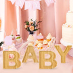 FillTouch 1 Set Baby Shower Letter Charcuterie Board, Wood Wood Tray - Image 6