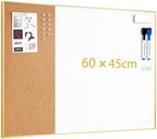 ARCOBIS Dry Erase Cork Board Combo for Wall by ARCOBIS