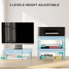 WALI 3 Height Adjustable Computer Monitor Stand with Storage, up to 44 lbs - Image 6